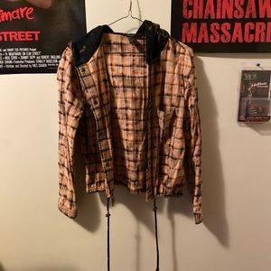 bleached cropped jacket